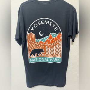 NWT Yosemite national park Tee sz M Comfort Colors